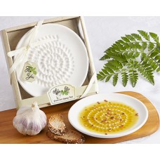 Aglio e Olio Grater and Dipping Plate